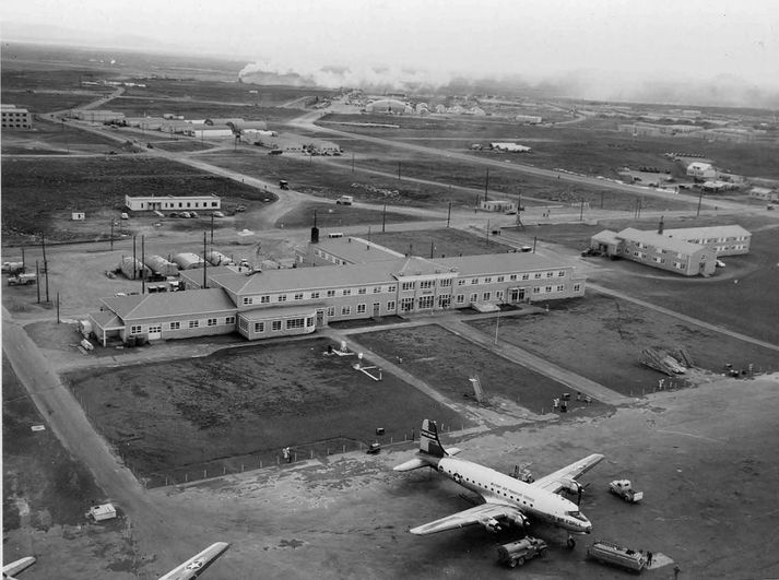 Frá Keflavík árið 1955.