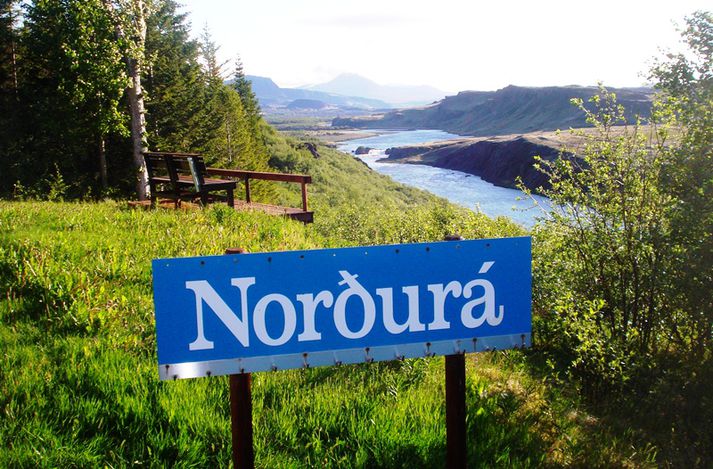 Við Norðurá.