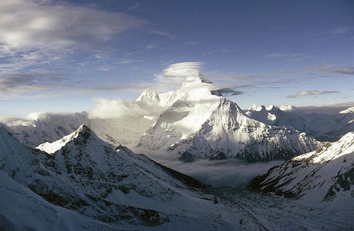 Nanda Devi er næst hæsti tindur Indlands.