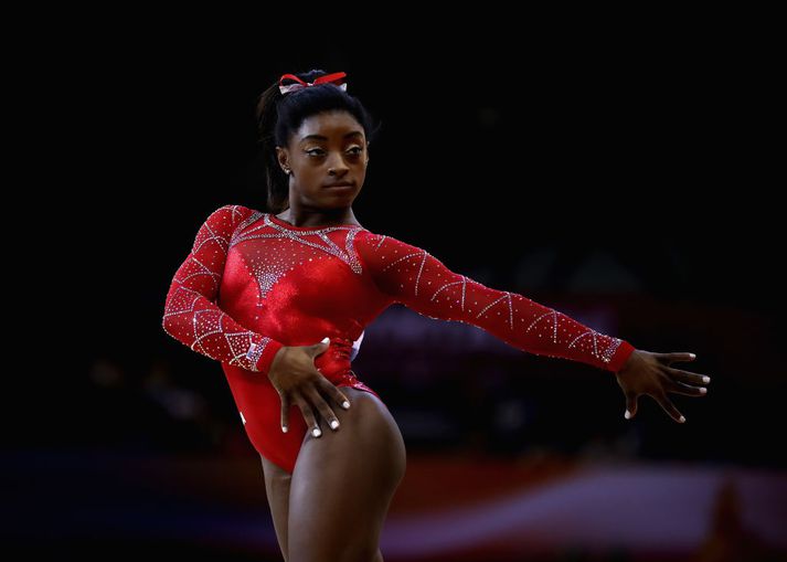 Simone Biles er stærsta stjarna fimleikaheimsins