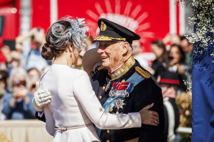 Haraldur Noregskonungur var sjálfur íþróttamaður og tók þátt í Ólympíuleikunum á sjöunda áratug síðustu aldar.