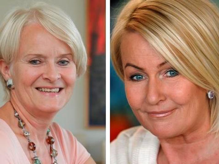 Valgerður Sverrisdóttir og Jónína Benediktsdóttir.