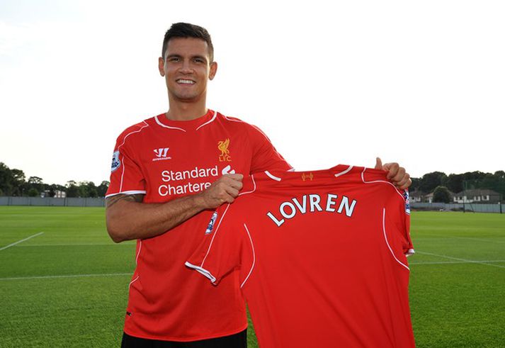 Króatinn Dejan Lovren er nýjasti liðsmaður Liverpool.