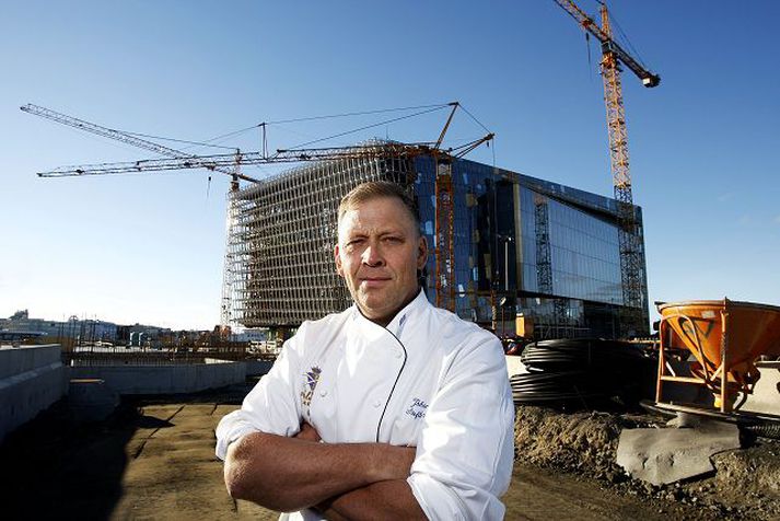 Jóhannes Stefánsson ætlaði sér inn í Hörpuna frá fyrstu skóflustungu og fagnar sætum sigri á öðrum sem sóttust eftir að annast veitingaþjónustu þar. Fréttablaðið/Stefán