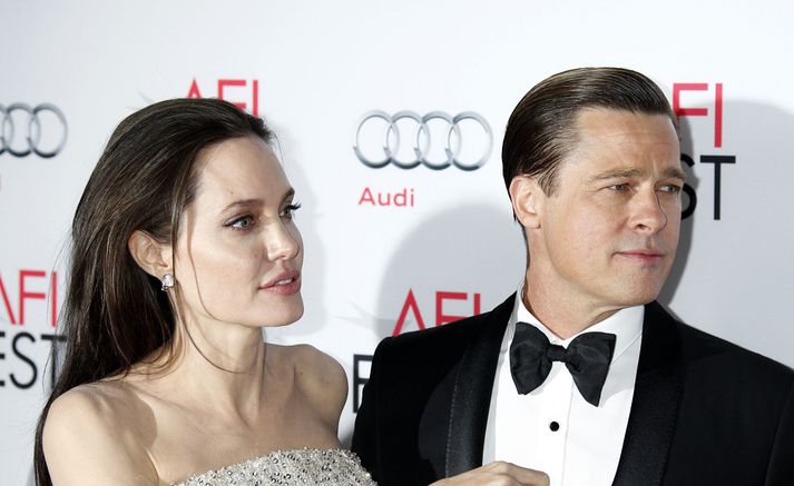 Angelina Jolie og Brad Pitt.