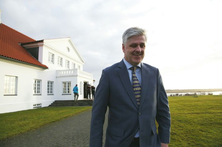 Benedikt Jóhannesson á Bessastöðum