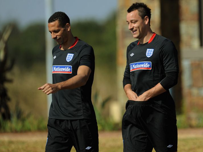 Rio Ferdinand og John Terry.