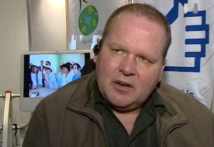 Guðjón Sigurðsson formaður MND-félagsins.