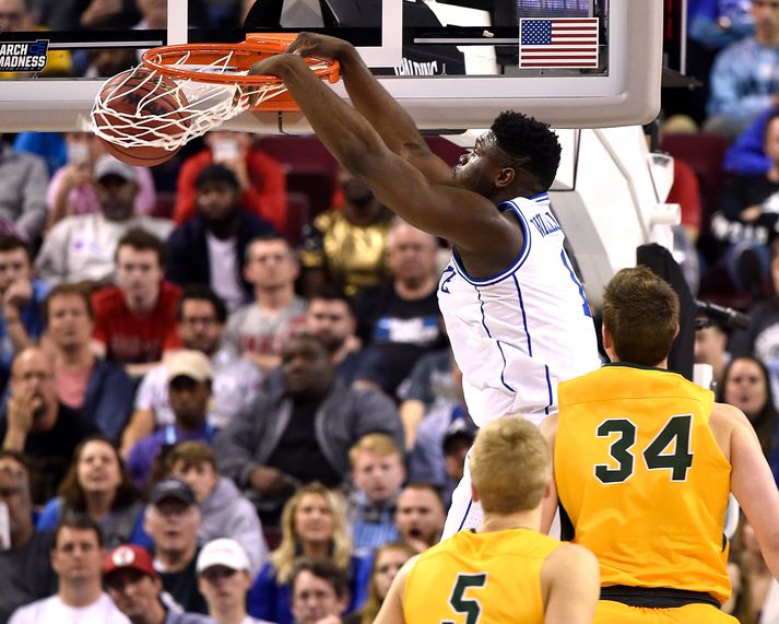 Zion Williamson er efstur á óskalista liðanna í NBA.