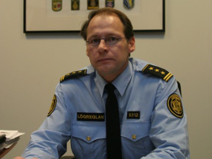 Friðrik Smári Björgvinsson yfirlögregluþjónn.