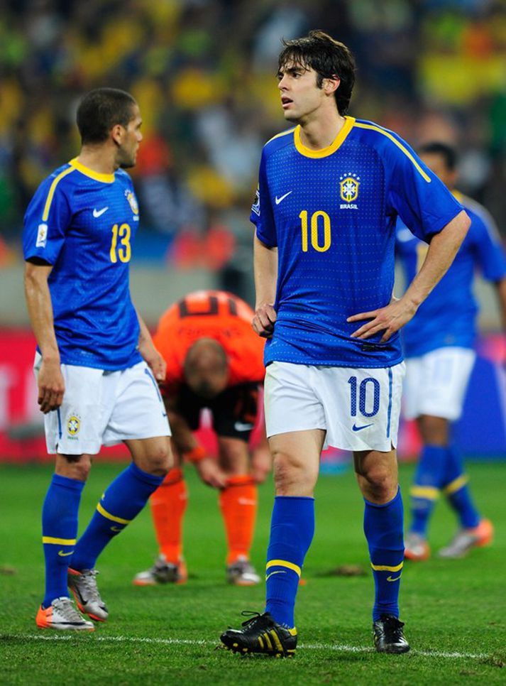Kaká í brasilíska búningnum.