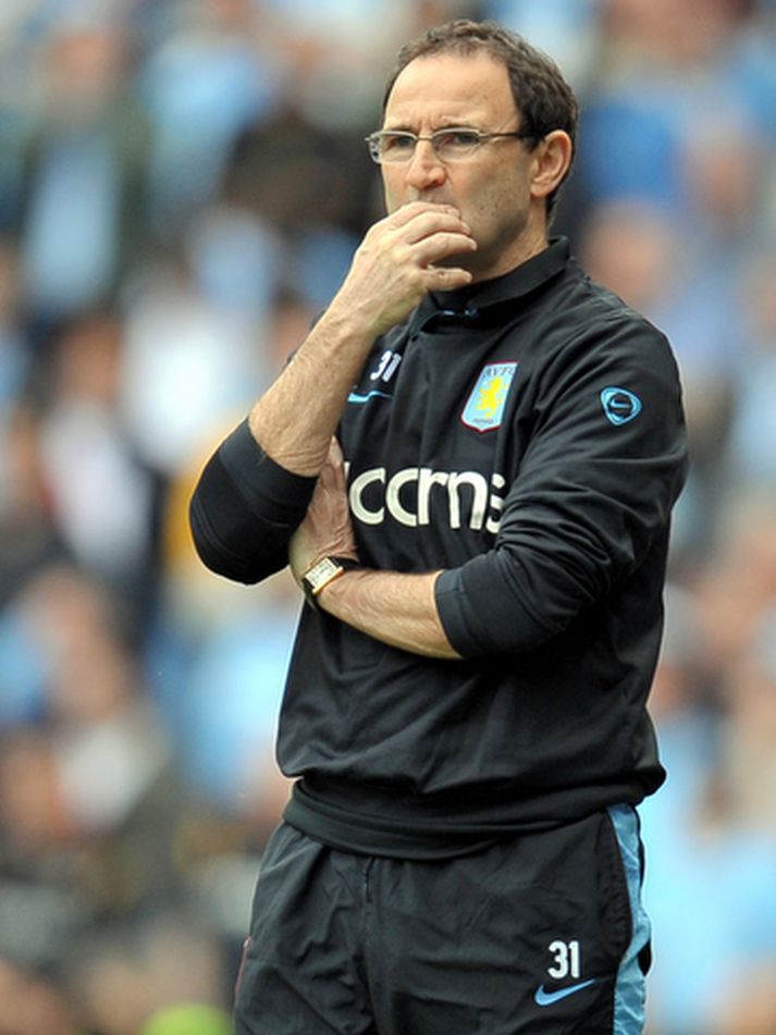 Martin O'Neill, stjóri Aston Villa frá 2006.