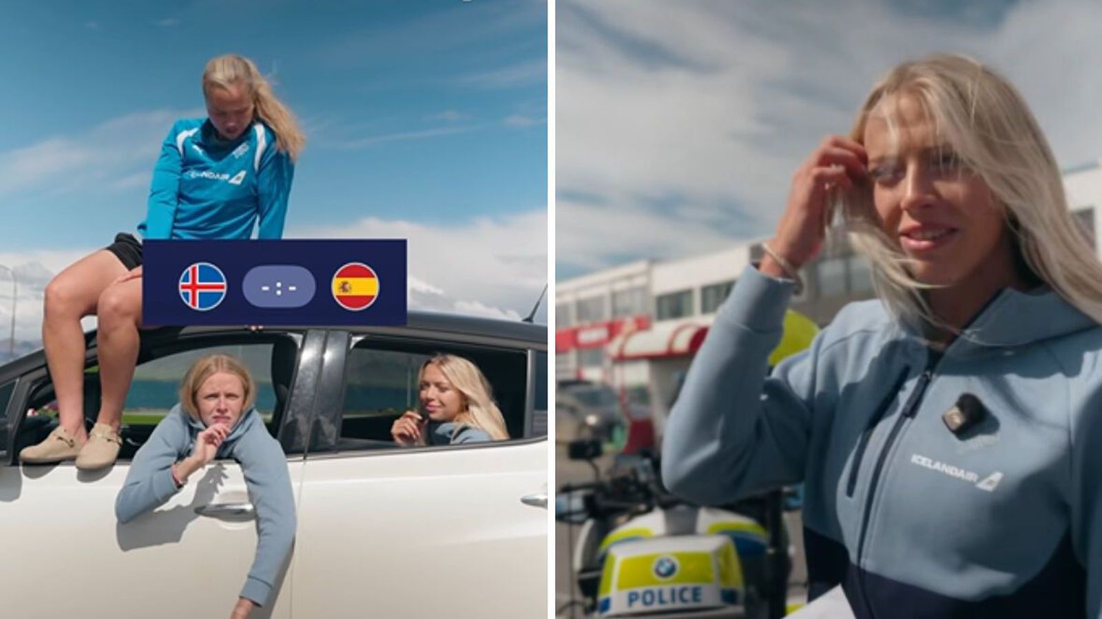Löggan þorði ekki að þiggja miða