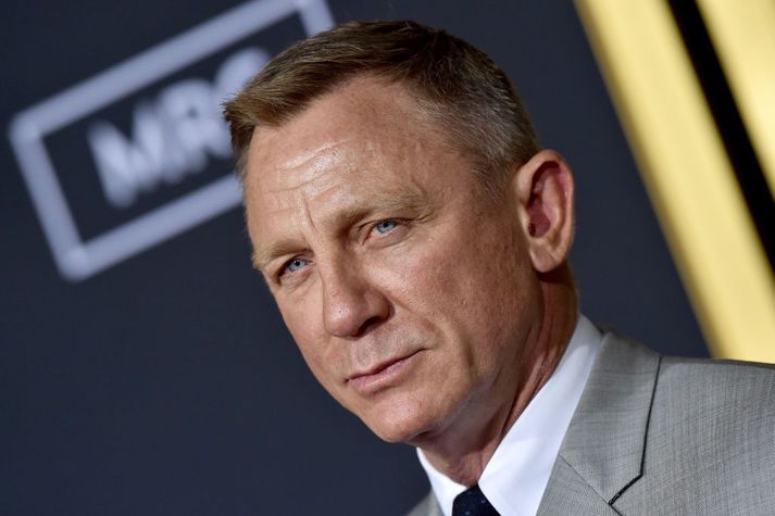 Daniel Craig á frumsýningu fyrstu Knives out myndarinnar árið 2019.