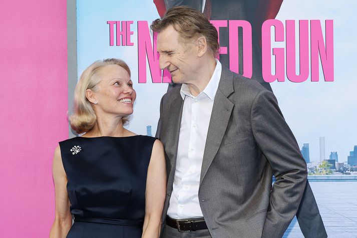 Anderson og Neeson áttu í vikulöngu sambandi eftir að tökum lauk á The Naked Gun en síðan héldu þau hvort í sína áttina.