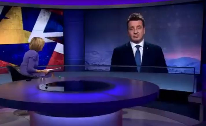 Guðlaugur Þór í Newsnight sem er á dagskrá BBC.