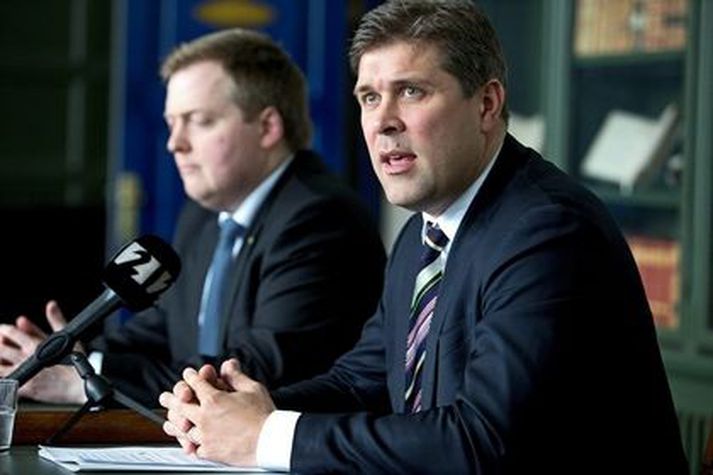 Bjarni Benediktsson fjármálaráðherra.