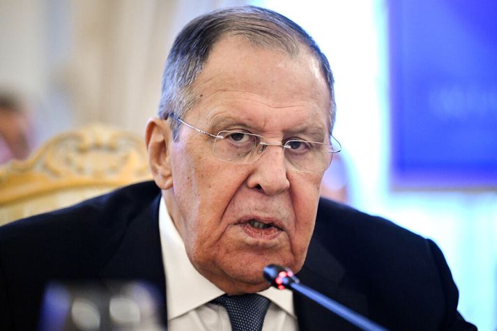 Sergej Lavrov er utanríkisráðherra Rússlands.