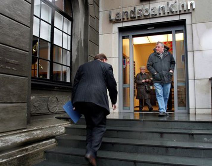 Landsbankinn ætlar ekki að hækka vexti. Mynd/ GVA.