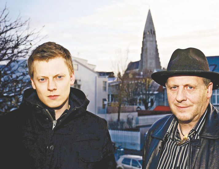Reynir Traustason og Jón Trausti Reynisson, fyrrverandi ritstjórar DV.