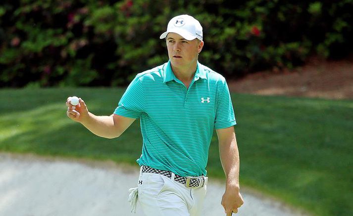 Spieth á ferðinni í dag.