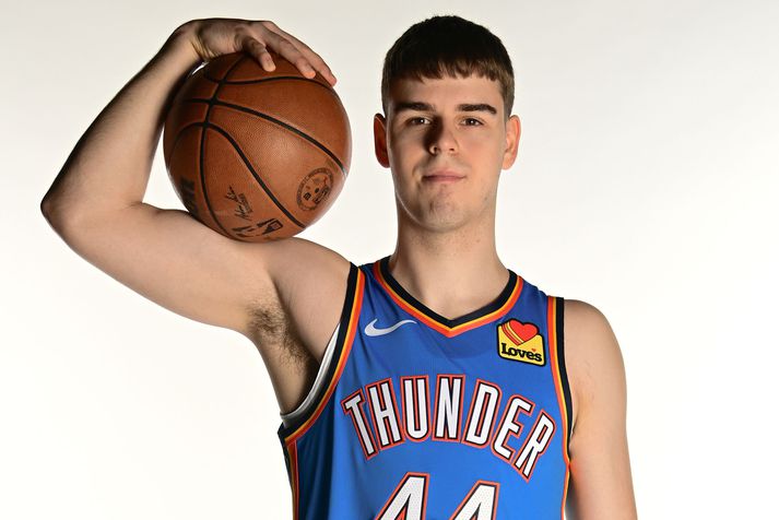 Nikola Topic á enn eftir að spila fyrsta leik sinn í NBA með Oklahoma City Thunder en á samt einn meistarahring.