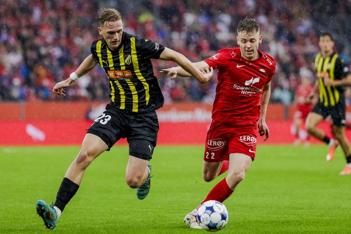 Sævar Atli Magnússon í leik með Brann í Evrópudeildinni á dögunum.