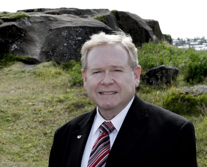 Borgar sig að bora Dr. James Kendall sérfræðingur í orkumálum og svæðisstjóri hjá BOEM í Alaska.fréttablaðið/gva