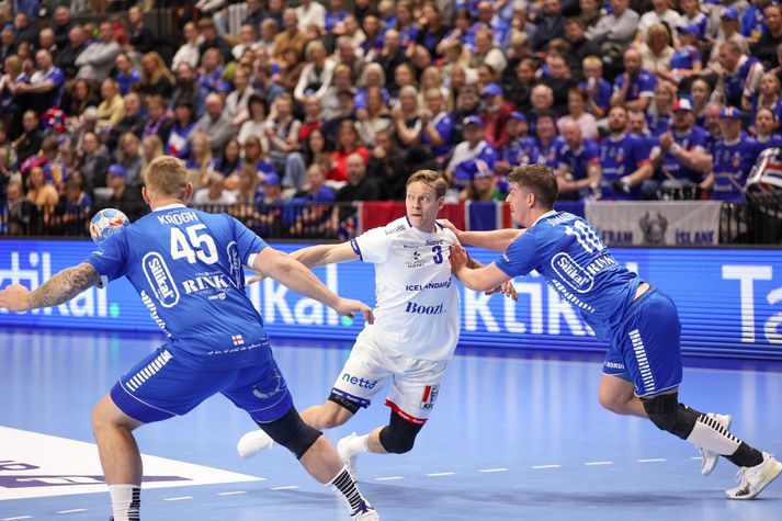 Janus Daði Smárason verður klár í slaginn þegar Evrópumót karla í handbolta hefst í janúar.