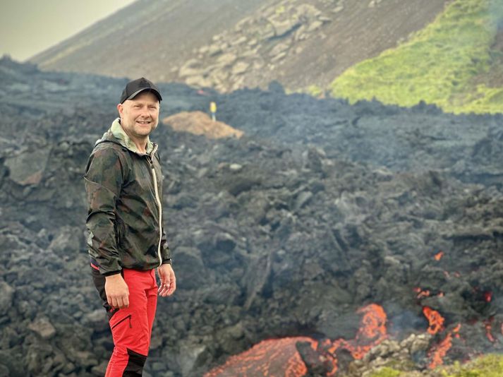 Guðni Kristinsson og félagar hjá 2Go Iceland hafa farið með ferðamenn að eldgosum á Reykjanesi undanfarin ár. 