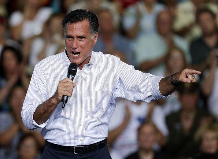 Mitt Romney þarf að herða róðurinn í Flórída og Ohio. fréttablaðið/AP