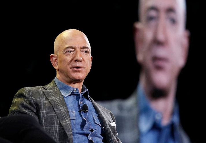 Jeff Bezos, eigandi Amazon, Washington Post og Blue Origin.