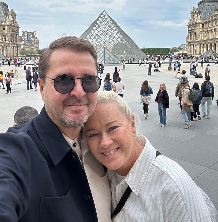 Á ferðalagi í París.