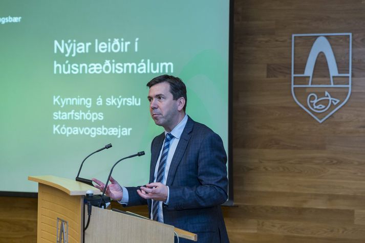 Ármann Kr. Ólafsson, bæjarstjóri Kópavogs.