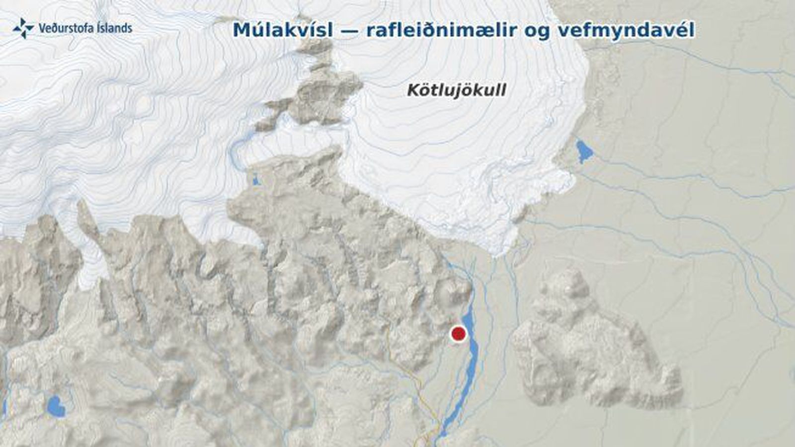 Raf­leiðni aukist skarpt í Múla­kvísl