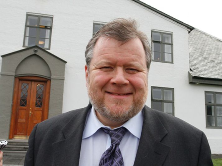Össur Skarphéðinsson segir að aðild að ESB hafi fengið mikinn hljómgrunn í kosningunum. Mynd/ GVA.
