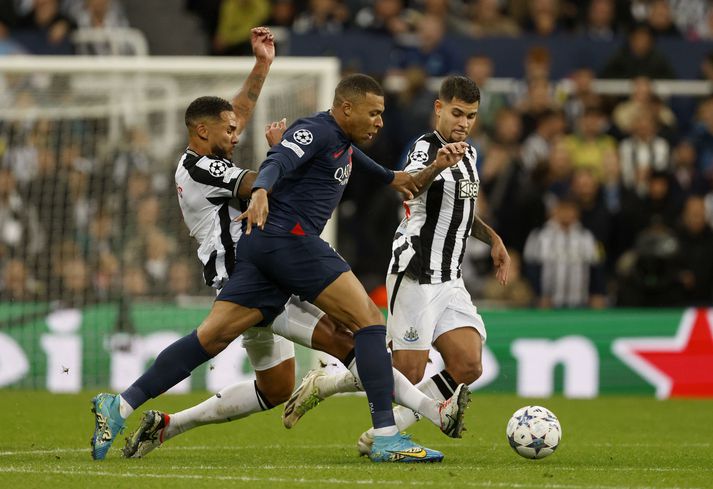 PSG og Newcastle mætast í Meistaradeild Evrópu í kvöld.