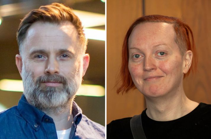 Kristinn Jón er varaborgarfulltrúi og Alexandra er borgarfulltrúi Pírata.