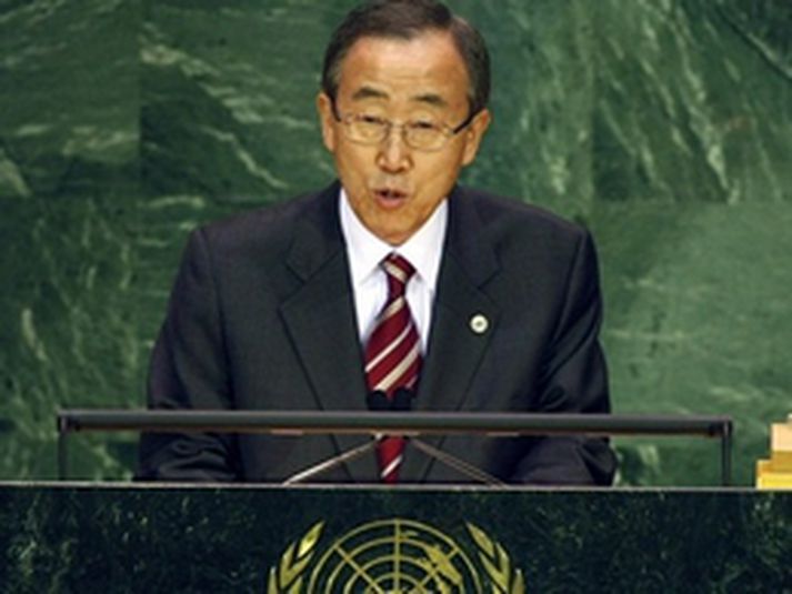 Ban Ki-Moon, aðalritari Sameinuðu þjóðanna.