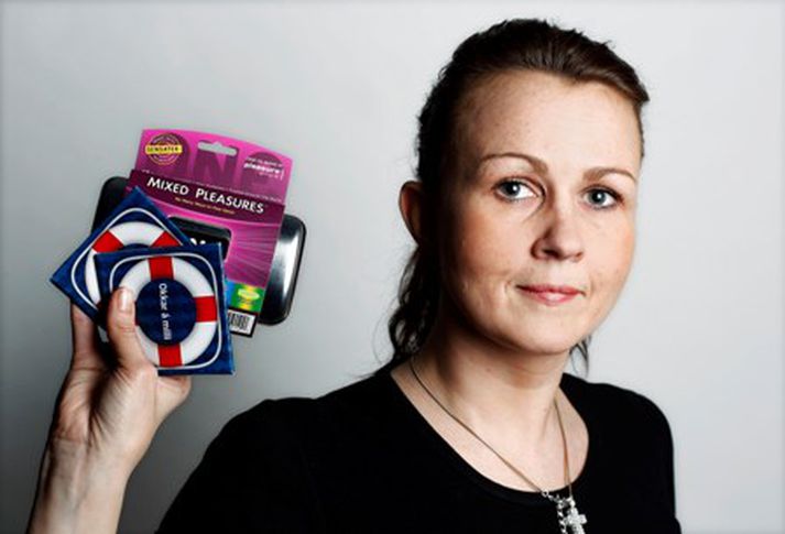 Hrafnhildur Ósk Sigurðardóttir smokkainnflytjandi.