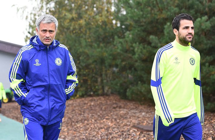 Mourinho og Fabregas.