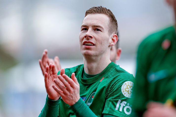 Gísli Eyjólfsson var öflugur hjá liði Breiðabliks en spilar nú í fyrsta sinn fyrir annað félag í efstu deild.