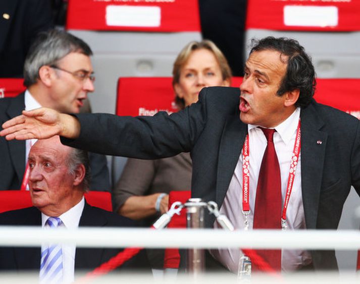 Michel Platini, forseti UEFA, hefur í nóg að snúast.