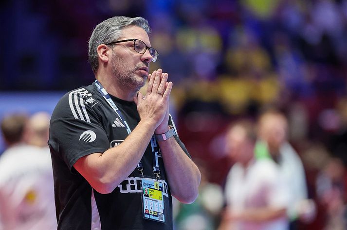 Chema Rodriguez, þjálfari Ungverja, hefði alveg þegið vítakast í lokin gegn Svíum.