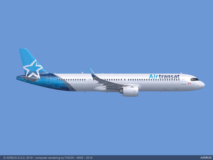 Air Transat var stofnað árið 1986 og verður því fjörutíu ára á næsta ári. 