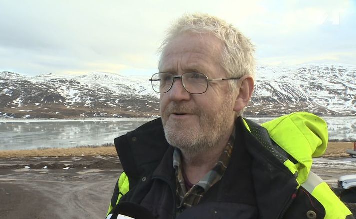 Einar Hafliðason er bóndi í Fremri-Gufudal og gröfumaður hjá Borgarverki.