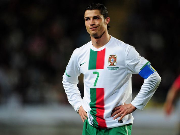 Cristiano Ronaldo er aðalstjarna auglýsingarinnar.