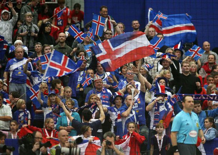 Stuðningsmenn Íslands hafa staðið sig vel.