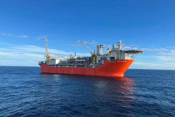 Olíuvinnsluskipið á Johan Castberg-svæðinu.
