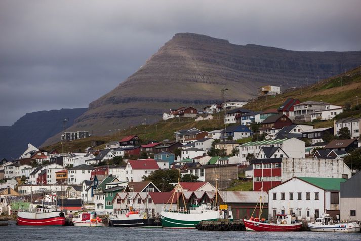 Frá Klaksvik í Færeyjum.